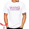 Wang Computers T-Shirt Violet Graphic Quote Cool Tee Shirt