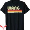 Wang Computers T-Shirt Wang Surname Funny Retro Vintage