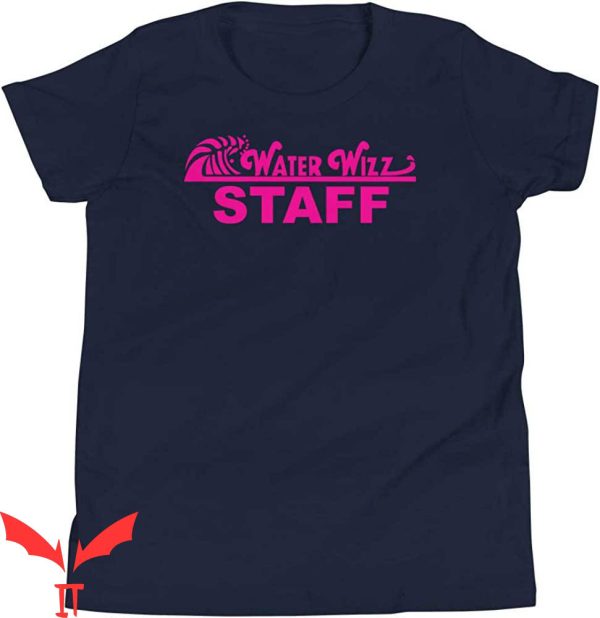 Water Wizz T-Shirt Water Wizz Staff Pink Trendy Tee Shirt