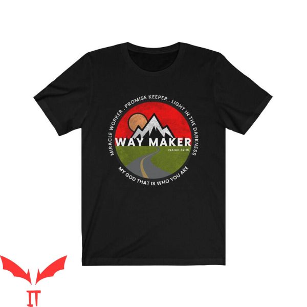 Way Maker T-Shirt Christian Jesus Religious Miracle Worker