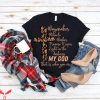 Way Maker T-Shirt Christian Miracle Worker Cross Tee Shirt