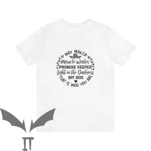 Way Maker T-Shirt Christian Religious Words My God Tee Shirt