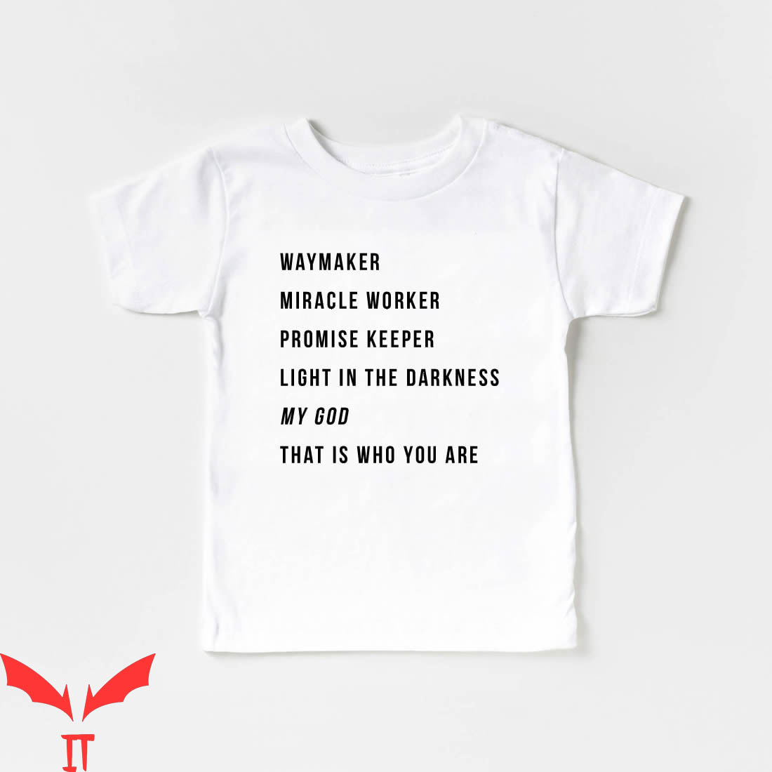 Way Maker T-Shirt Waymaker Christian Words Religious Shirt