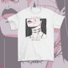 White Pink T-Shirt Love Hurts Manga Grunge T-Shirt