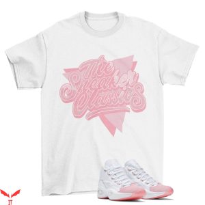 White Pink T-Shirt Question Mid Pink Toe Softstyle T-Shirt