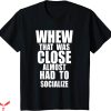 Womens Offensive T-Shirt Funny For Introverts I Hate