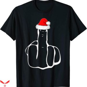 Womens Offensive T-Shirt Middle Finger Jolly As Fuck Shirt