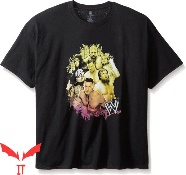 Wrestlemania VI T-Shirt Big WWE Groupshot Funny Graphic