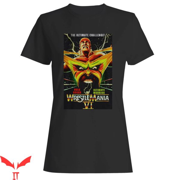 Wrestlemania VI T-Shirt The Ultimate Challenge Hulk Hogan