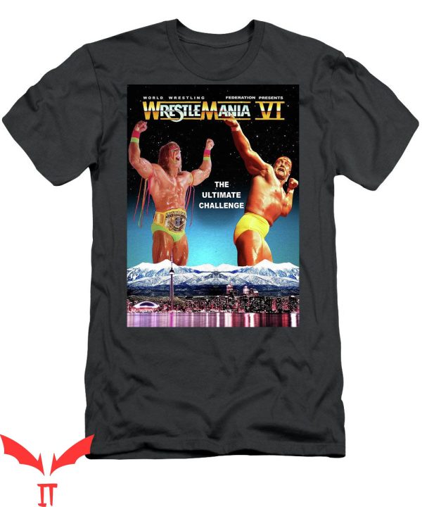 Wrestlemania VI T-Shirt World Wrestling Ultimate Challenge