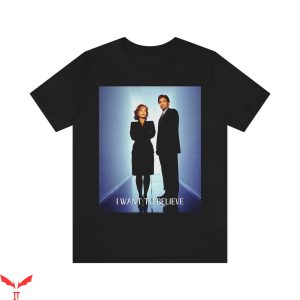 X Files Vintage T-Shirt Believe Scifi The X-Files Movie