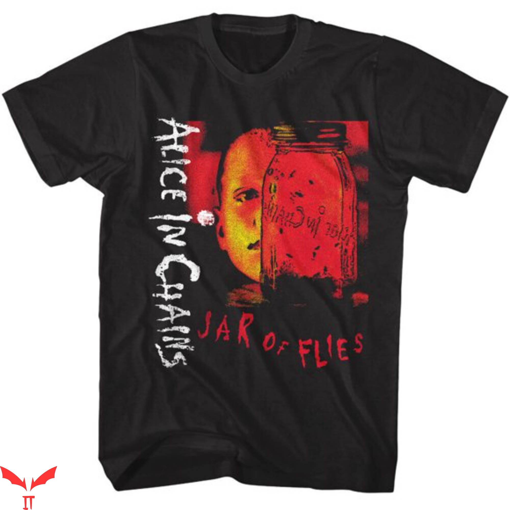 Alice In Chains Jar Of Flies T-Shirt Vintage Rock Band Album Alice In Chains Jar Of Flies T-Shirt Vintage Rock Band Album