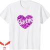 Barbie Birthday T-Shirt Barbie Leopard Heart Logo Tee Shirt