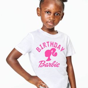 Barbie Birthday T-Shirt Birthday Girl Party Cute Tee Shirt