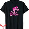 Barbie Birthday T-Shirt Tie Dye Barbie Silhouette And Logo