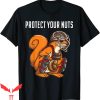 Baseball Catcher T-Shirt Funny Squirrel Lover Baseball