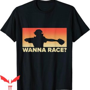 Baseball Catcher T-Shirt Wanna Race Sports Trendy Tee
