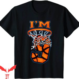 Basketball Birthday T-Shirt 8 Years Old Funny Cool Party
