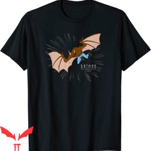 Batman The Animated Series T-Shirt Bat-Man Flying Poster