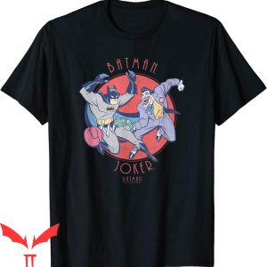 Batman The Animated Series T-Shirt Batman Vs The Joker Retro