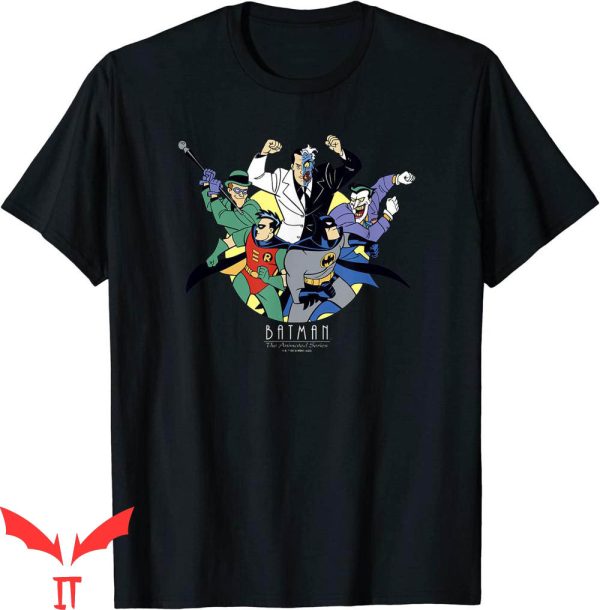 Batman The Animated Series T-Shirt Dc Comics Group Shot