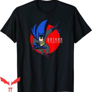 Batman The Animated Series T-Shirt Swinging In Tee Shirt