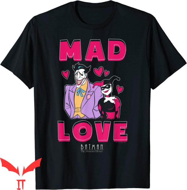 Batman The Animated Series T-Shirt Valentines Day Mad Love