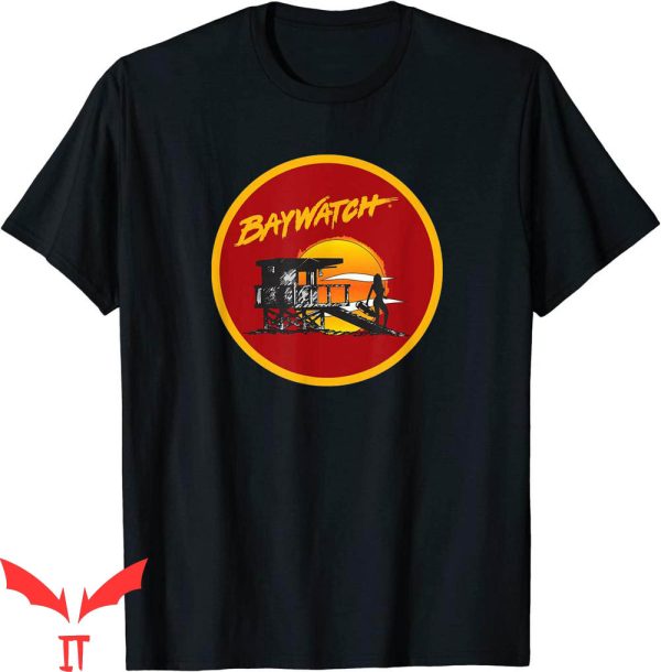Baywatch T-Shirt Patch Logo Action Drama Comedy TV Series