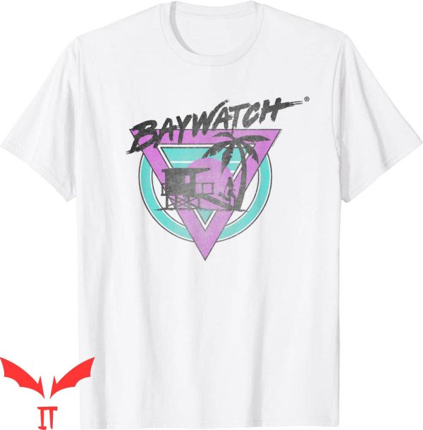 Baywatch T-Shirt Triangle Tower Action Drama TV Series