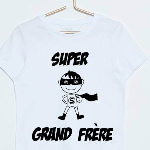 Big Brother Pregnancy Announcement T-Shirt Super Big Bro