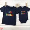 Big Sister Big Brother T-Shirt Big Bro Funny Trendy Tee