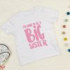 Big Sister Big Brother T-Shirt Big Bro Sis Announcement Tee