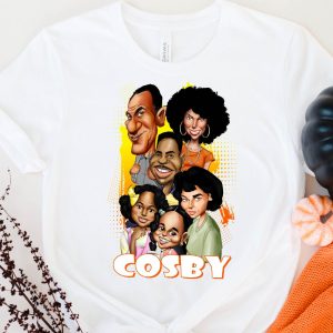 Bill Cosby T-Shirt Huxtable Her Birthday Sitcom TV Tee