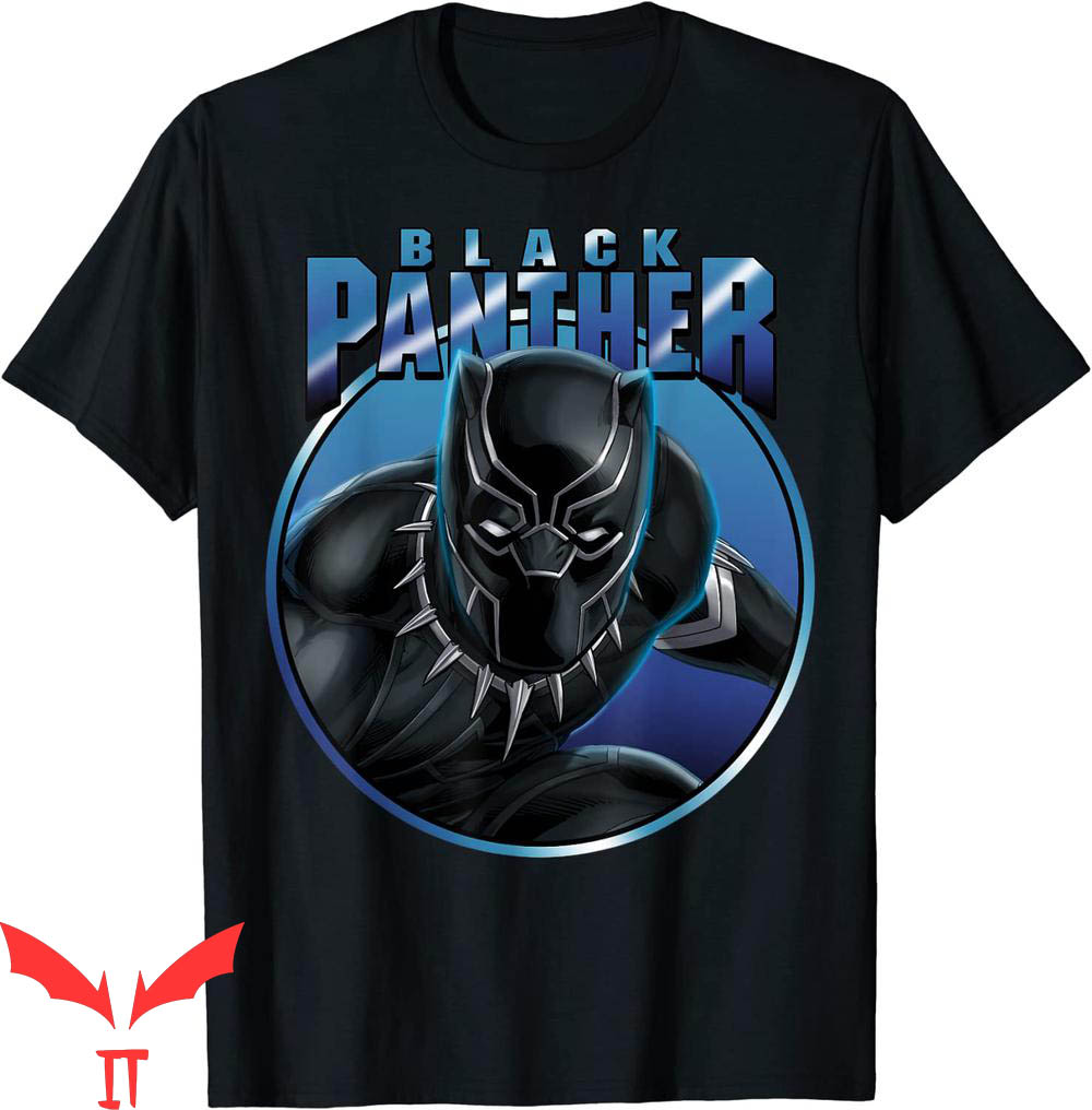 Black Panther Birthday T-Shirt Marvel Avengers Circle Portrait