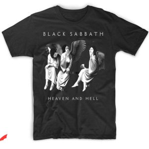 Black Sabbath Heaven And Hell T-Shirt Rock Punk AlbumTee