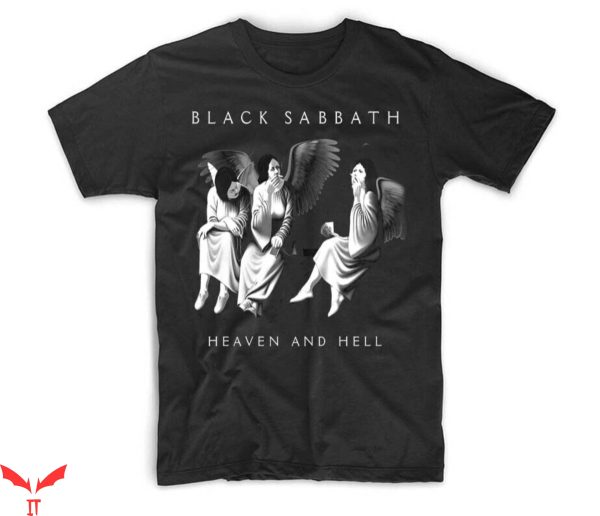 Black Sabbath Heaven And Hell T-Shirt Rock Punk AlbumTee