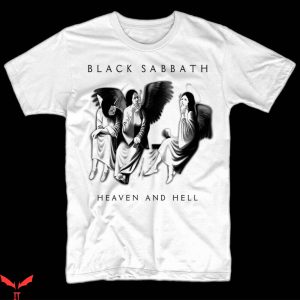 Black Sabbath Heaven And Hell T-Shirt Rock Punk Music Tee