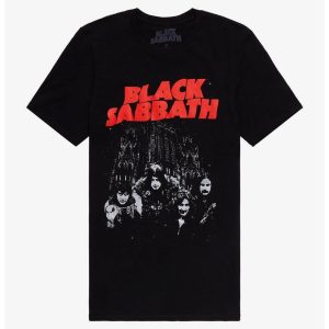 Black Sabbath Paranoid T-Shirt Group Official Merchandise