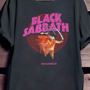 Black Sabbath Paranoid T-Shirt Heavy Metal Band Album
