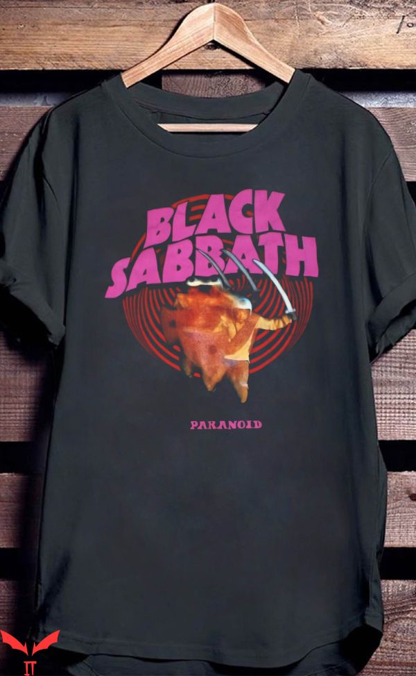 Black Sabbath Paranoid T-Shirt Heavy Metal Band Album