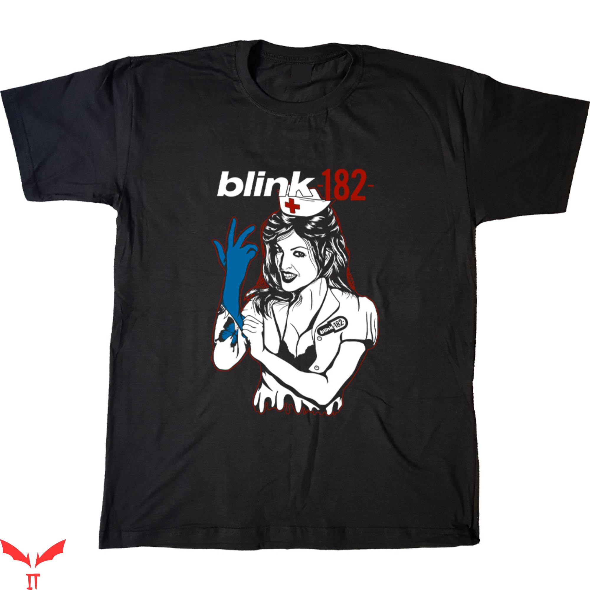 Blink 182 Enema Of The State T-Shirt Heavy Metal Music Album Blink 182 Enema Of The State T-Shirt Heavy Metal Music Album