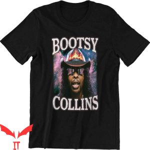 Bootsy Collins T-Shirt Portrait For Fan Bass Guitarist