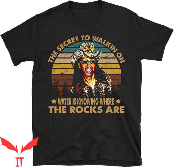 Bootsy Collins T-Shirt The Secret To Walking On Funk Music