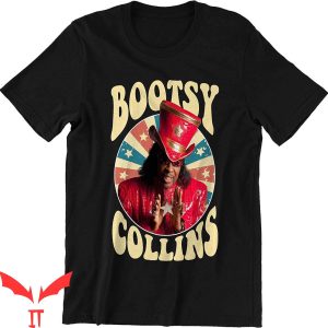 Bootsy Collins T-Shirt Vintage Portrait Famous Bass Singer