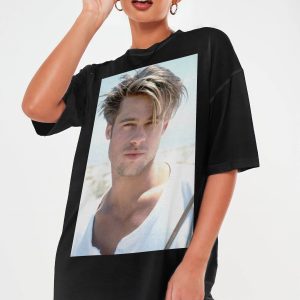 Brad Pitt T-Shirt Brad Pitt Actor Retro 90s Tshirt