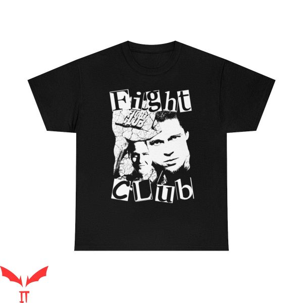 Brad Pitt T-Shirt Fight Club Brad Pitt Edward Norton