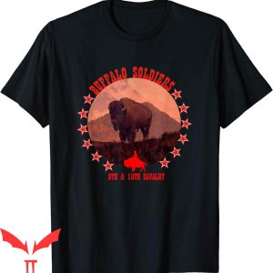 Buffalo Soldiers T-Shirt 9th And 10th Cavalry Tee Shirt