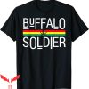 Buffalo Soldiers T-Shirt Rastafarian Culture Trendy Tee