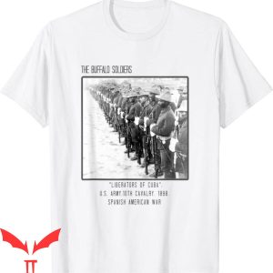 Buffalo Soldiers T-Shirt The Army Liberators Of Cuba Tee