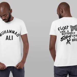 Cassius Clay T-Shirt Muhammad Ali Float Like A Butterfly Tee